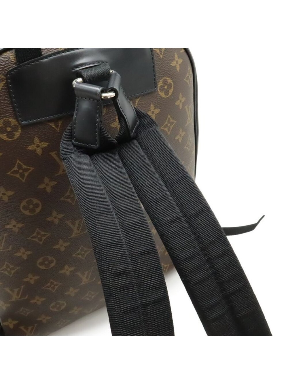 Louis Vuitton Monogram Macassar Josh Backpack Shoulder Bag - Picture 6 of 9